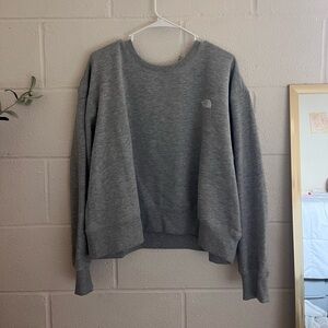 The North Face Gray Crew Neck Sweater